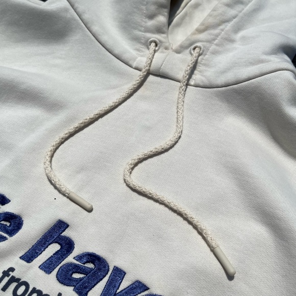 Resort corps Cream Beige Graphic Pullover Hoodie - Picture 10 of 16